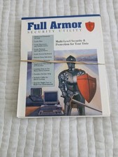 Rare Sealed Full Shield PC Protector Micah DOS 3.5" Disk Windows 3.x PC Big Box