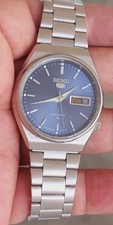 Seiko 5 Automatic Vintage Watch Blue Dial 6309 Movement Day/ Date @ Japan
