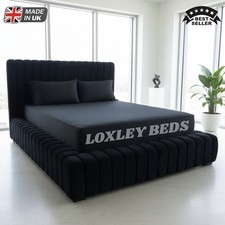 Ambassador Panel Bed With/Without Gas Lift Storage,Ottoman Storage Bed-All Sizes