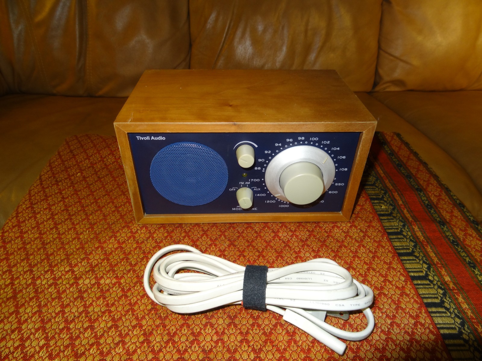 Tivoli Audio Henry Kloss Model One AM / FM Aux Radio w/ Power Cord