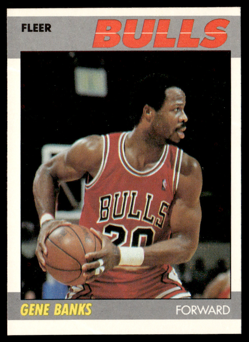 1987-88 Fleer - Gene Banks #8