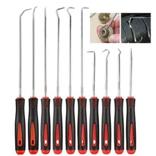 10pcs Car Oil Seal Screwdrivers Set Pick Hooks O-Ring Gasket Puller Repair Tool