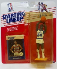 1988 KENNER STARTING LINEUP NBA BASKETBALL JEFF MALONE WASHINGTON BULLETS MOC