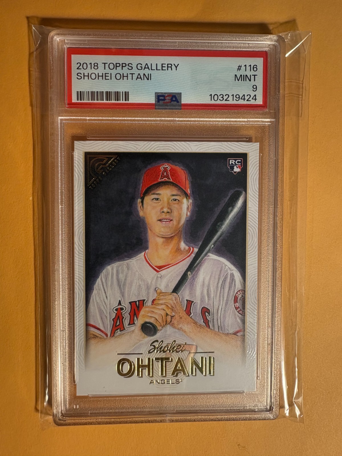 2018 Topps Gallery Shohei Ohtani Rookie PSA 10