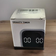 Cube Timer, Flip Timer Gravity Sensor, Productivity Timer, Desk Timer,Kids Timer