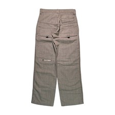 Vintage Lee Pipes Pants Skate BMX Streetwear Wide Leg Baggy Beige Youth L