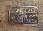 Crabtree Mint 1973 1 oz .999 Fine Silver Bar – Bullion Bar .999 Silver Bar RARE
