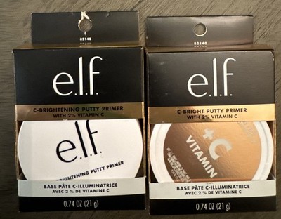 elf 2-PACK C-Brightening Putty Primer 2% Vitamin C, 82140
