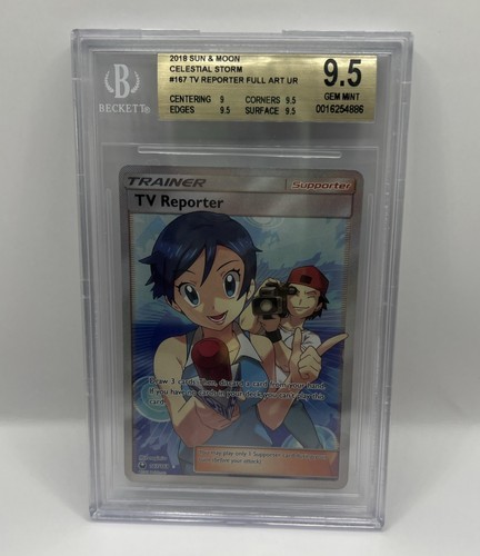 TV Reporter graded BGS 9.5 for sale on eBay