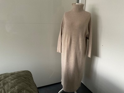 Michi von Want Wolle Strickkleid BeigeFarbe Gr.L(D42/44/46)