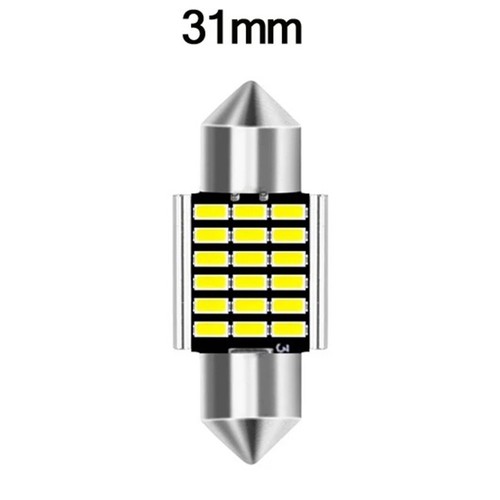 Long Lasting 31MM DE3175 3014 LED Interior Lights 6000K White (6 Pack) - Picture 5 of 7