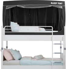 Bed Tent Bed Canopy Bunk Twin Size, Portable Sleeping Tents Dream Tents Indoor f