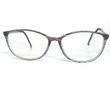Silhouette SPX 1564 10 6050 Eyeglasses Frame Purple Striped 52-14-130 21910