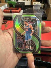 2024-25 Panini Select Premier Level Karl-Anthony Towns #114 Neon Green Prizm /75