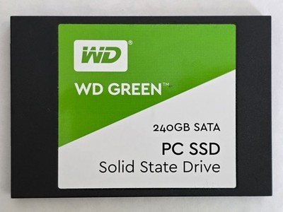 240GB WD GREEN - 2,5'' SSD SATA III 6G