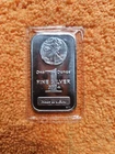 1 Troy Ounce Highland Mint Silver Bar Walking Liberty  Design - 999 Fine Sealed