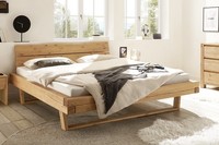 Balkenbett Doppelbett 180X200Cm Kiefer Massiv Eichefarbig Honig Gebeizt Neu Ovp!