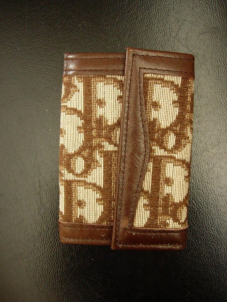 Vintage CHRISTIAN DIOR Key Wallet Ring chain Accessor… Gem