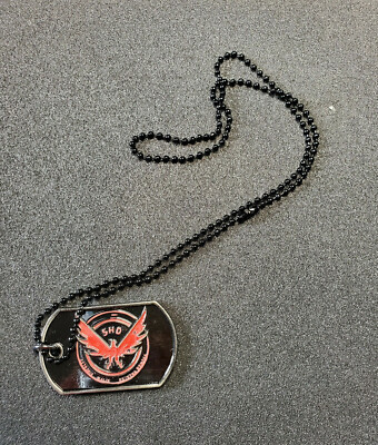 The Division SHD Black Dog Tag
