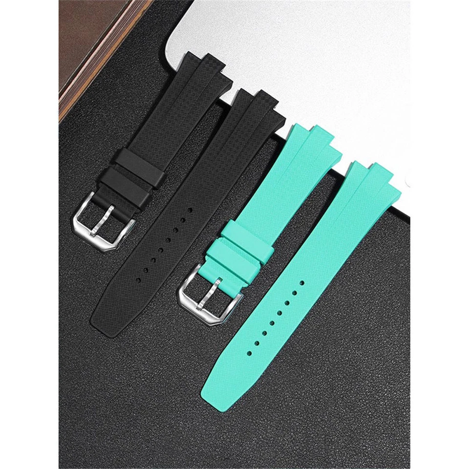 Premium Resin Silicone Convex Strap for Citizen NJ0151 Waterproof Buckle Band - Image 2 of 4