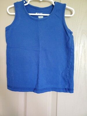 Everyday Living Basics Toddler Boy Navy Blue Tank Top Size 4/5