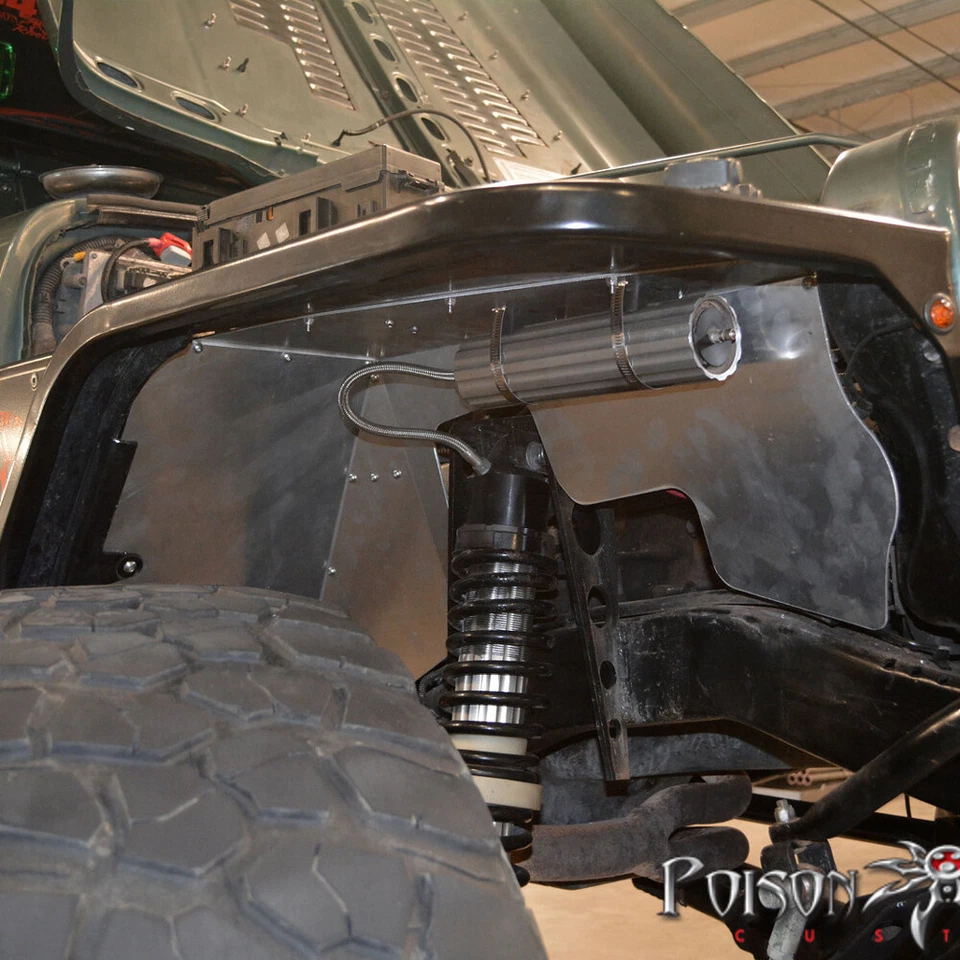 Poison Spyder Innenkotflügel Stahl Verbreiterung Jeep Wrangler TJ 96-06 - Bild 4 von 4