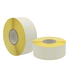 9 ROTOLI da 1800 ETICHETTE TERMICHE 40x30 Foro 40mm ADESIVE QUALSIASI STAMPANTE