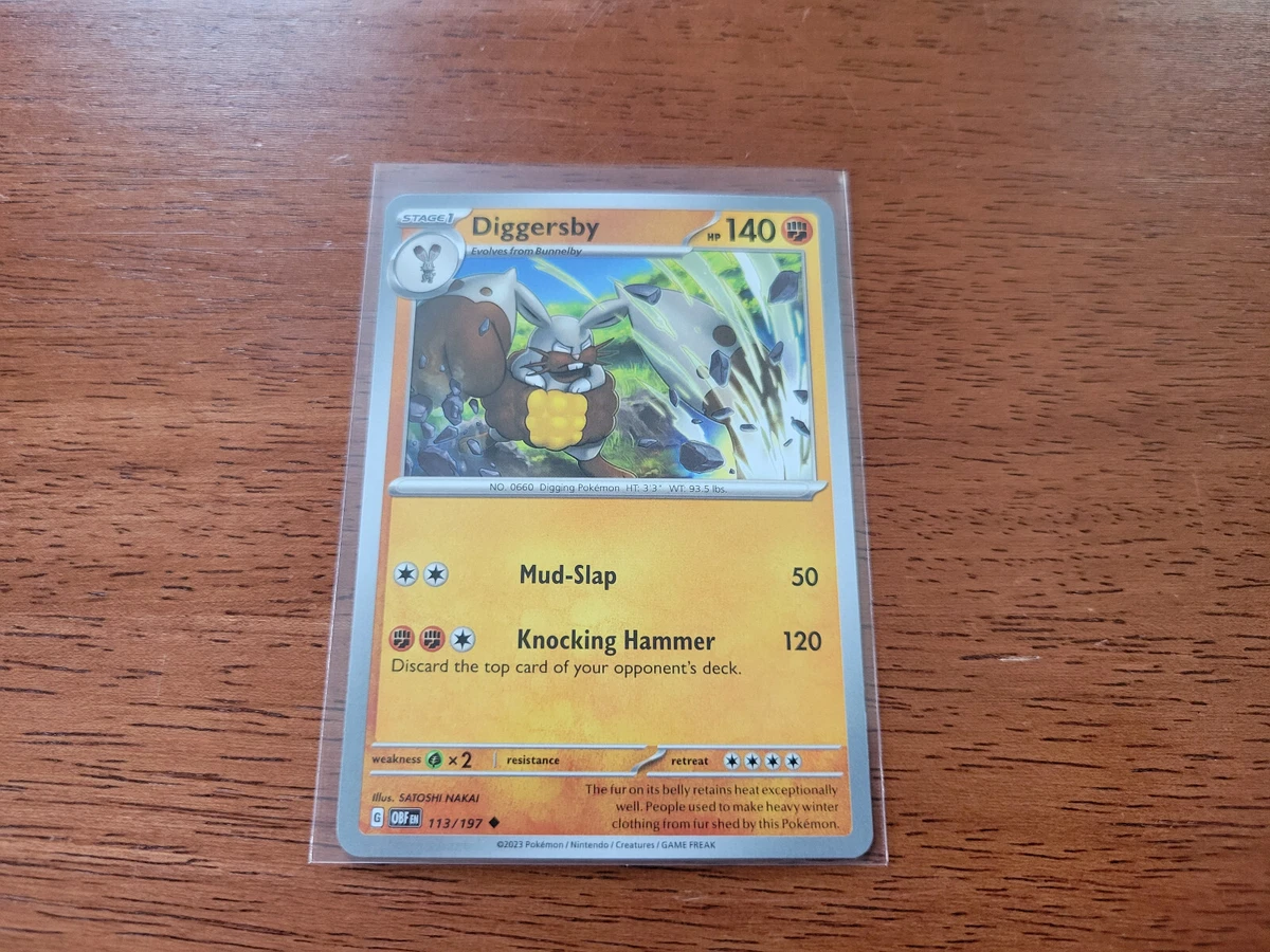 pokemon diggersby card Diggersby Pokémon TCG Cards for sale