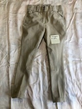 girls/teens riding sport jodhpurs size 14 tan/beige