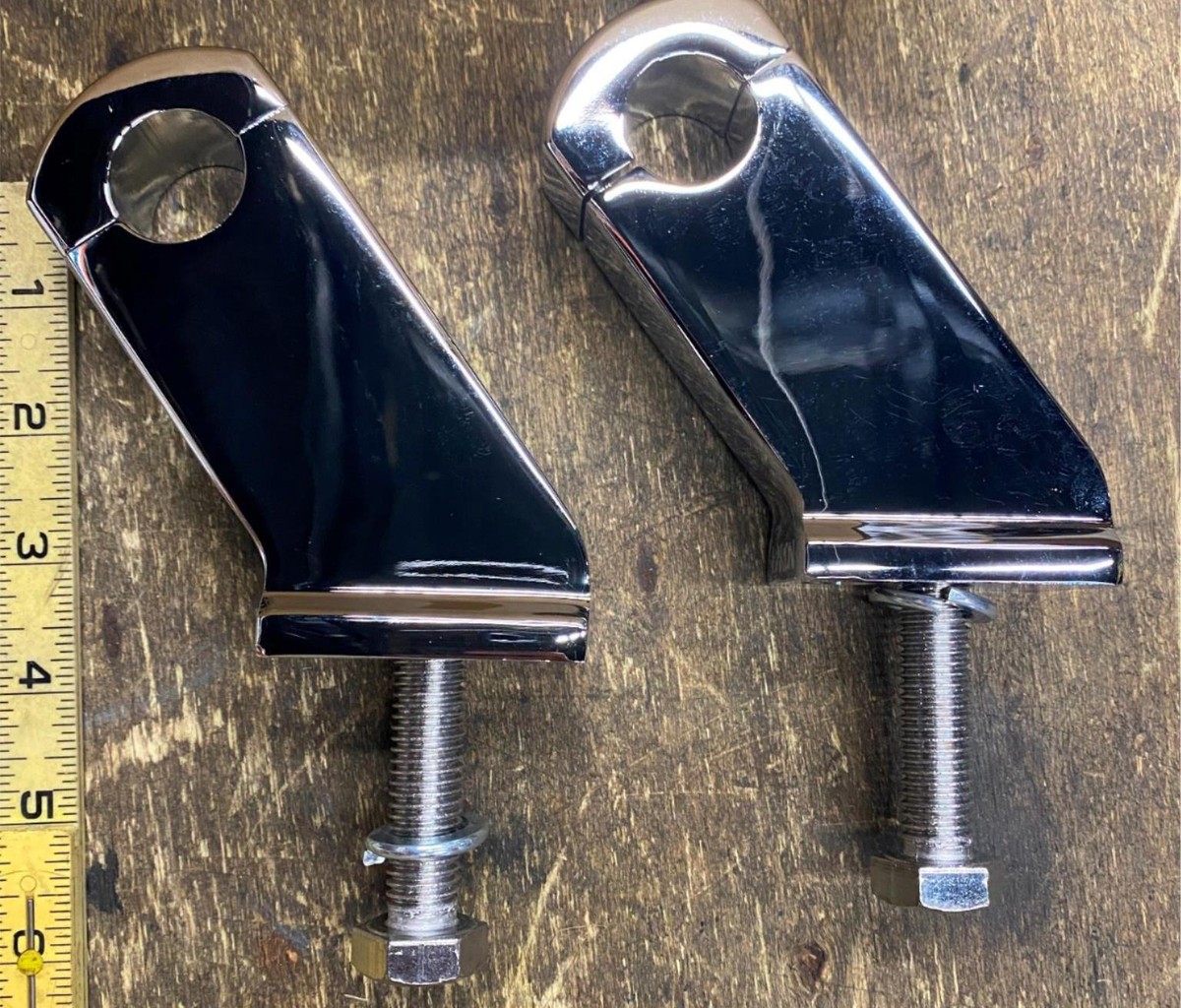 Road Star Pullback Risers Tc Bros Harley Handlebar Risers 3'' Rise