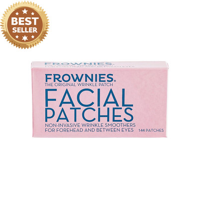 Forehead-Between Eyes Facial Patches 144 Count Hypoallergenic Wrinkle Smoothing