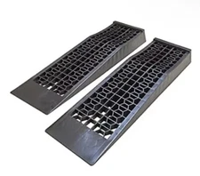 MaxxHaul 50516 4400 lb. Capacity Low Profile Car Ramps 2-Pack  Black