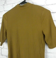 A New Day Women's Olive Pullover Top Size XS  (Bb4-b)