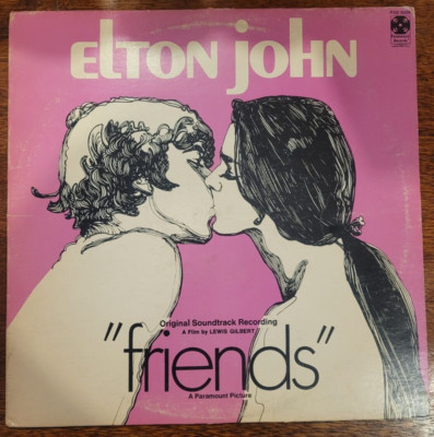 ELTON JOHN Friends Soundtrack PAS 6004 Lewis Gilbert 1971 EX/VG Paramount