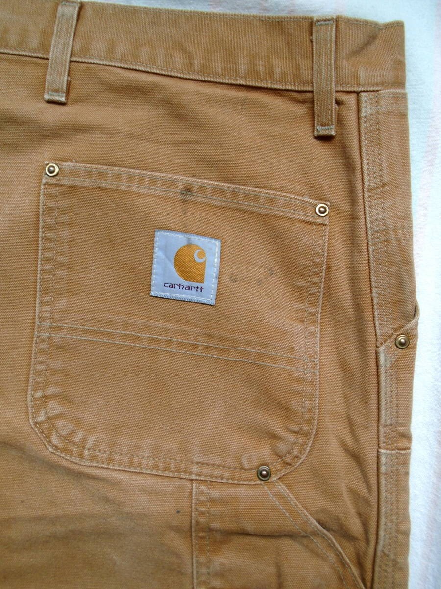 Vintage 80s Carhartt Double Knee Canvas Duck Carpenter