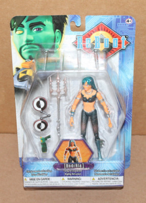 Reboot - Andrala Action Figure New Sealed On Card 2001 Irwin Toys