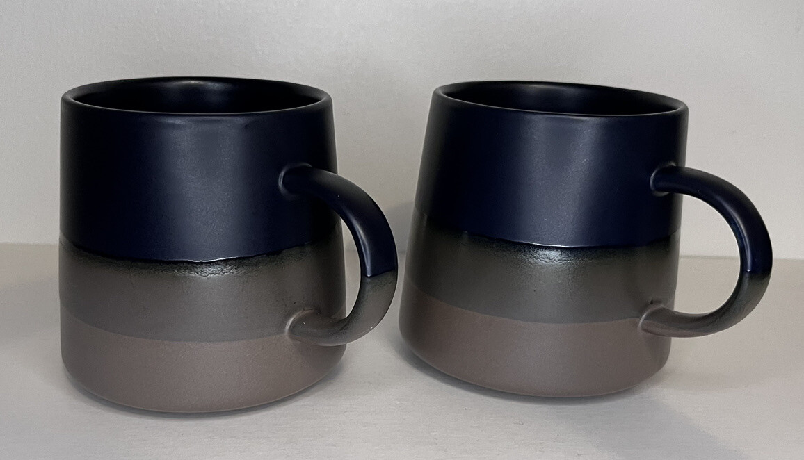 Set of 2 ✅ Stylish Java The Cup Coffee Cups ✅ Coffee Mug Set ✅ Brand New - NIB