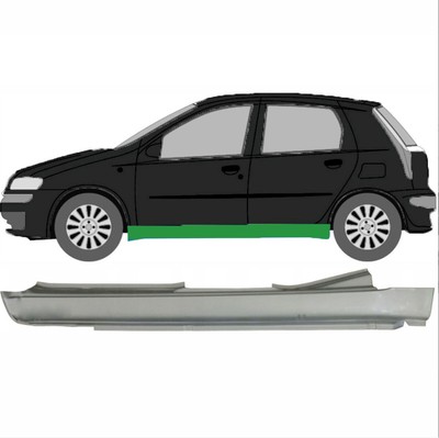 Sill For Fiat Punto 1999-2010 Left (4 Door)