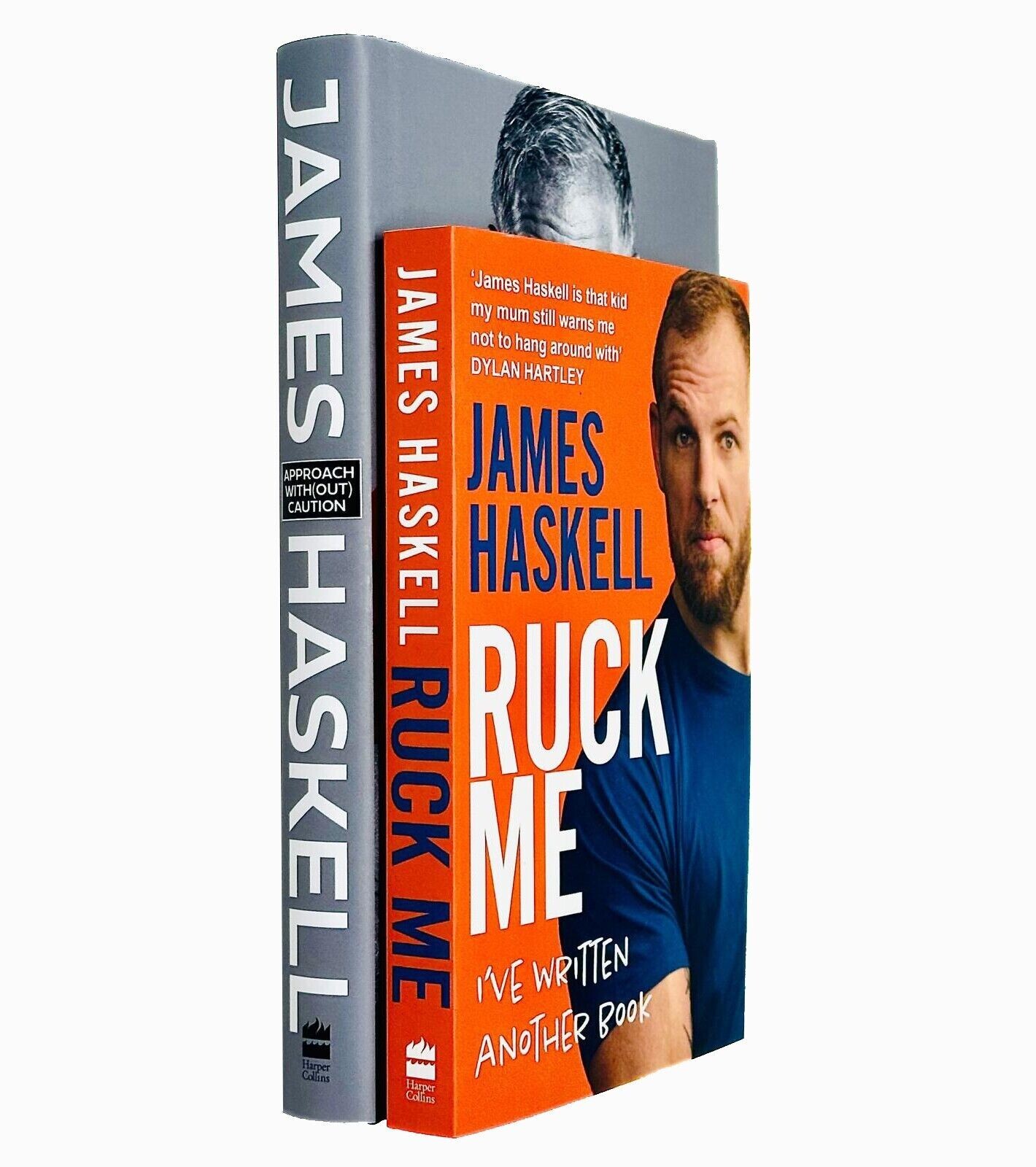 James Haskell Collection 2 Books Set Approach Without Caution(HB), Ruck Me