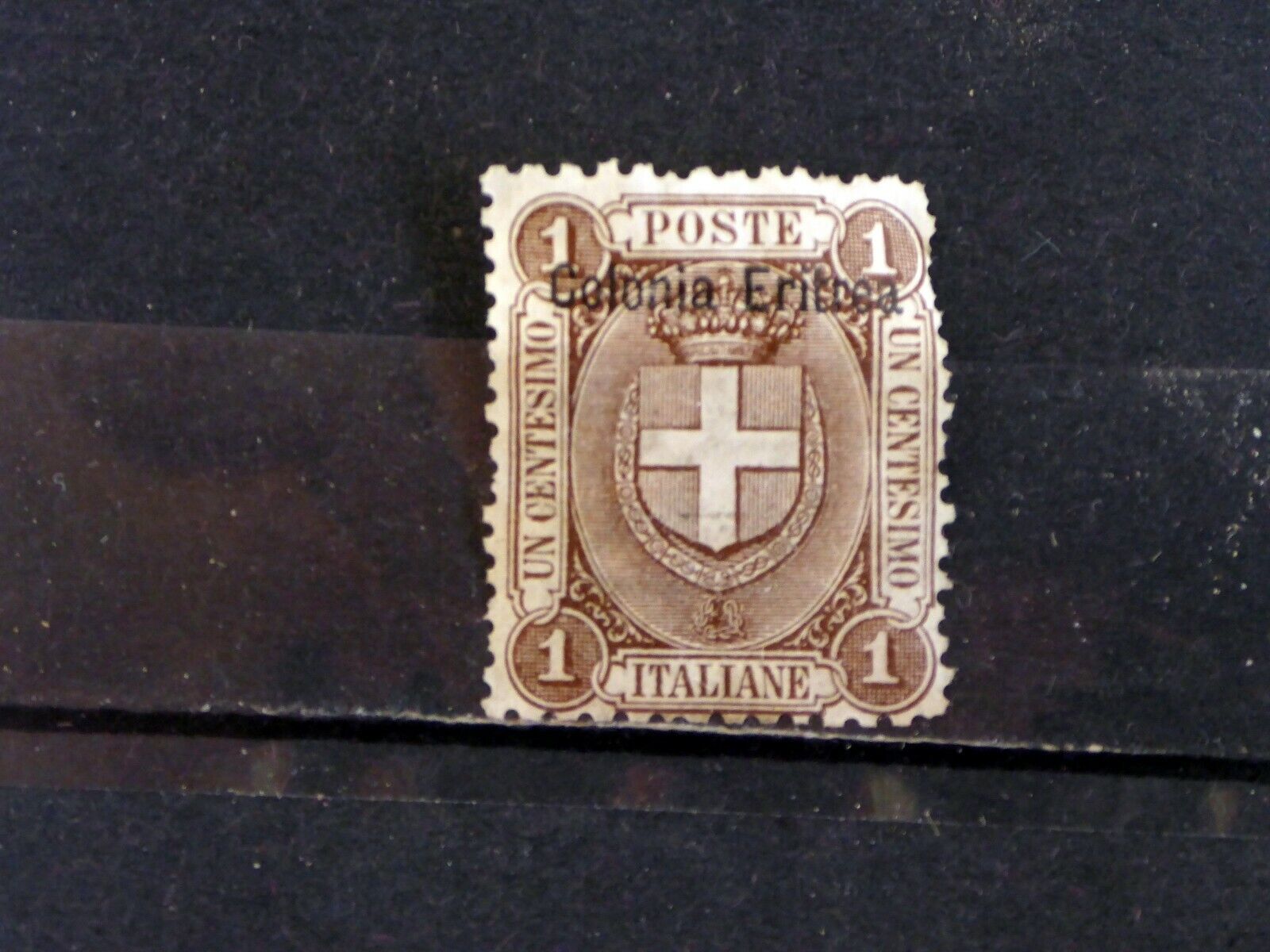 Italian Eritrea 1895 Opening large release sale SG12 Mint. Brown B2573 SEAL limited product 1c