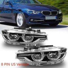 For 2016-2019 Bmw 3 Series F30 320i 340i 330i Led Headlight Leftright No-afs For 2016-2019 Bmw 3 Series F30 320i 340i 330i Led Headlight Leftright No-afs