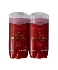 2X Old Spice North Star with Notes of Teakwood Deodorant 3.0 oz