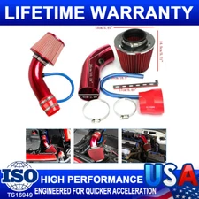 Cold Air Intake Filter Induction Kit Pipe Power Flow Hose System Accessories USA