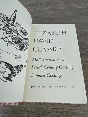 Elizabeth David Classics 1980 James Beard 1st American Edition Vintage Cookbook - Picture 8 of 10