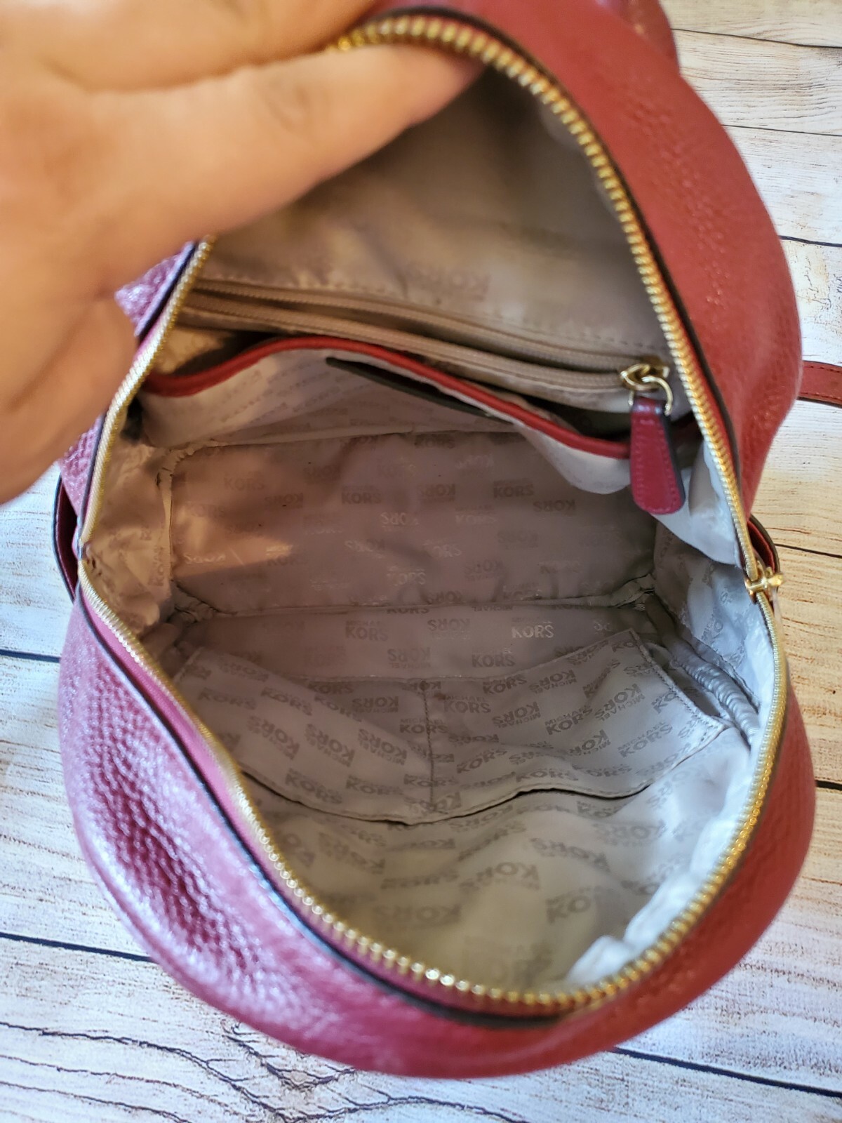 Michael Kors Abbey Medium Stud Backpack - image 9