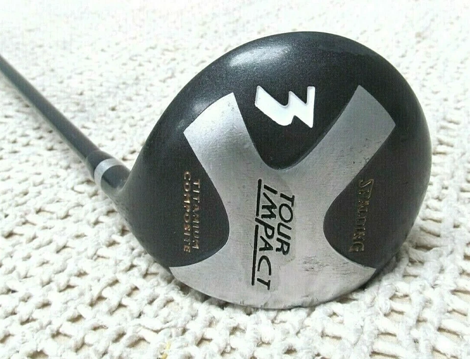 Spalding TOUR IMPACT 3 Wood Titanium Composite 43" RH ~ Med-Firm Graphite Shaft - Image 3 of 4