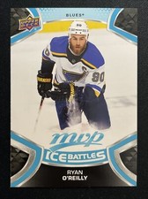 21-22 UD MVP Hockey Blue Ice Battles 212 Ryan O’Reilly