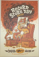 2017 Dogfish Head Official Beer of Record Store Day Art Print by Michael Hacker