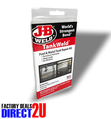 JB Weld Fuel Metal Tank Repair Kit 2110 J-B Weld Tank Weld 43425021106 ...