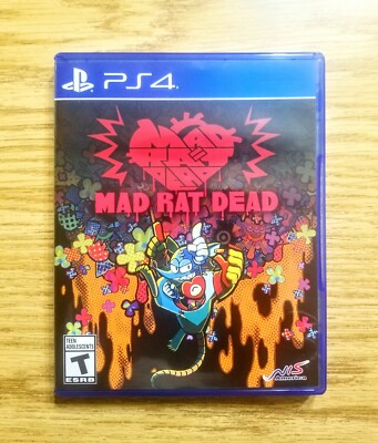 Mad Rat Dead (Sony PS4, 2020) Playstation 4 **FREE FAST SHIPPING** RARE